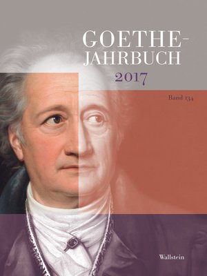 cover image of Goethe-Jahrbuch 134, 2017